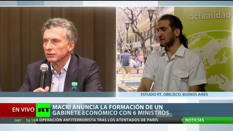 "La política económica de Macri está vinculada a las finanzas y el libre mercado”