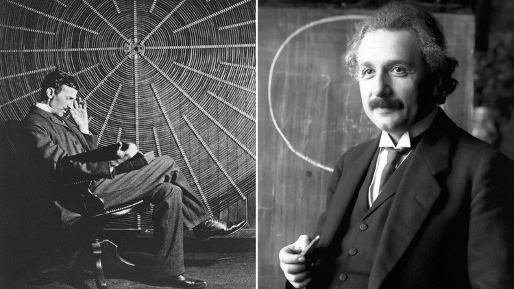 La curiosa e inesperada carta que Albert Einstein envió a su 'oponente' Nicola Tesla
