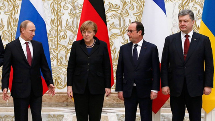 El cuarteto de Normandía resuelve prolongar la vigencia de los acuerdos de Minsk
