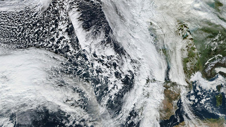 Una tormenta "monstruosa" en el Atlántico calentará el Polo Norte