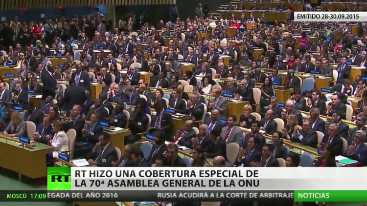 Intervenciones Históricas Marcaron La 70ª Asamblea General De La ONU - RT