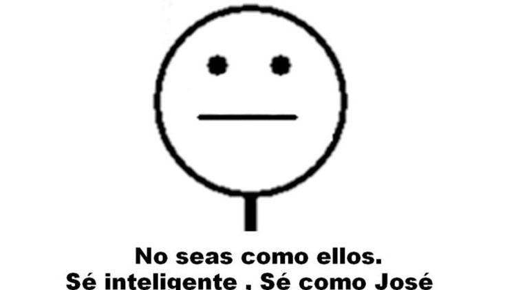 "Sé inteligente, sé como José": un sencillo meme nos invita a cambiar de actitud en Internet