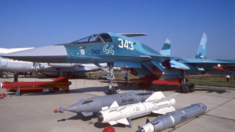 Vaticinan una gran demanda de aviones rusos Sukhoi Su-34 por su papel en Siria