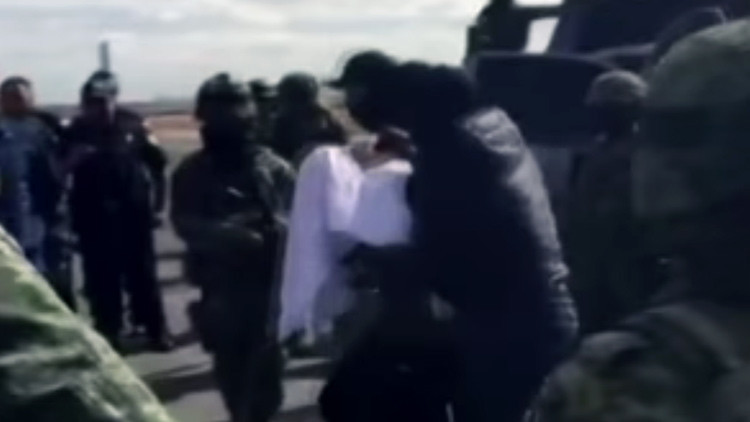 PRIMER VIDEO: Traslado de 'El Chapo' Guzmán a ciudad de México