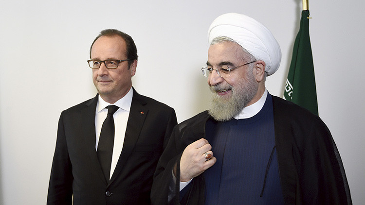 Cancelan un almuerzo entre Hollande y Rohaní porque Francia se niega a "quitar el vino de la mesa"