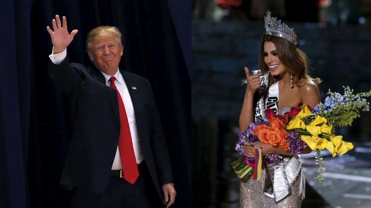 Los internautas se burlan de Trump con memes y lo comparan con Miss Colombia