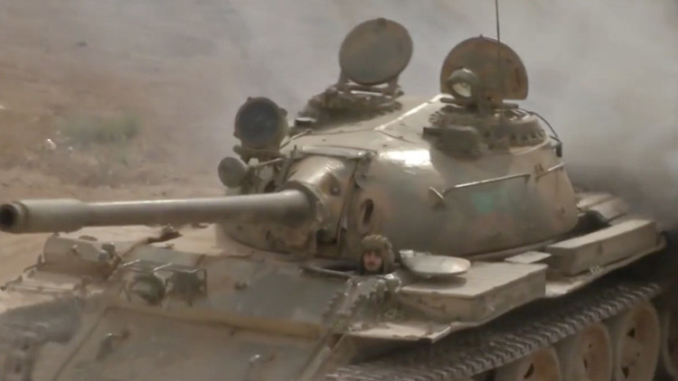 VIDEO: El Ejército sirio provoca la huida de los terroristas en Daraa