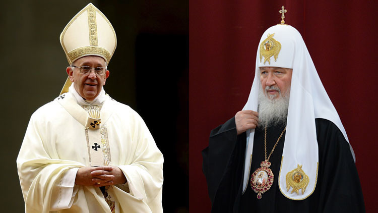 Por primera vez en la historia un patriarca ruso se reunirá con un papa