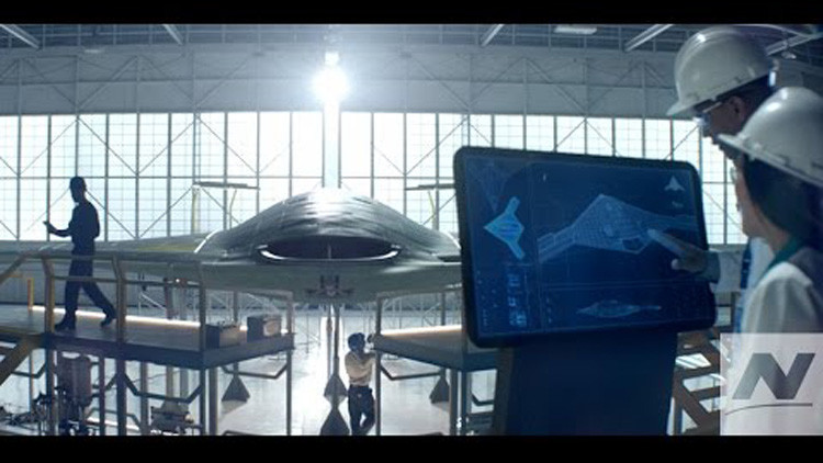 Video: Revelan el futurista caza estadounidense de Northrop Grumman