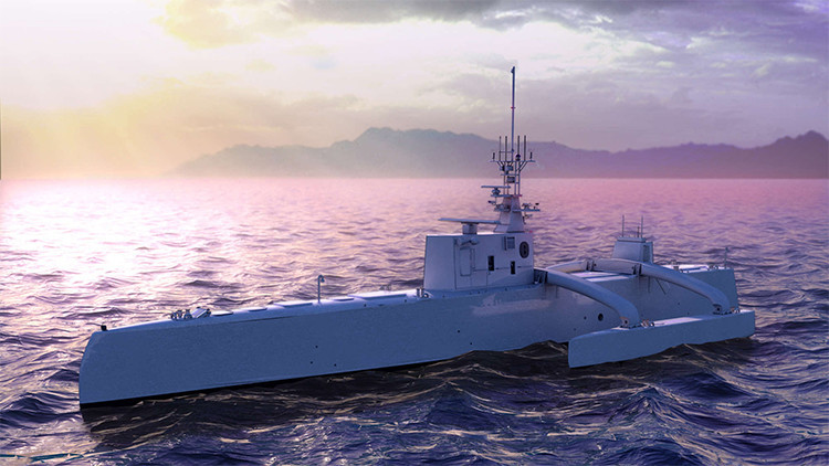 Cazador de submarinos: EE.UU. prepara su primer buque robotizado