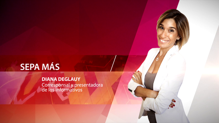 Diana Deglauy, corresponsal y presentadora de los informativos