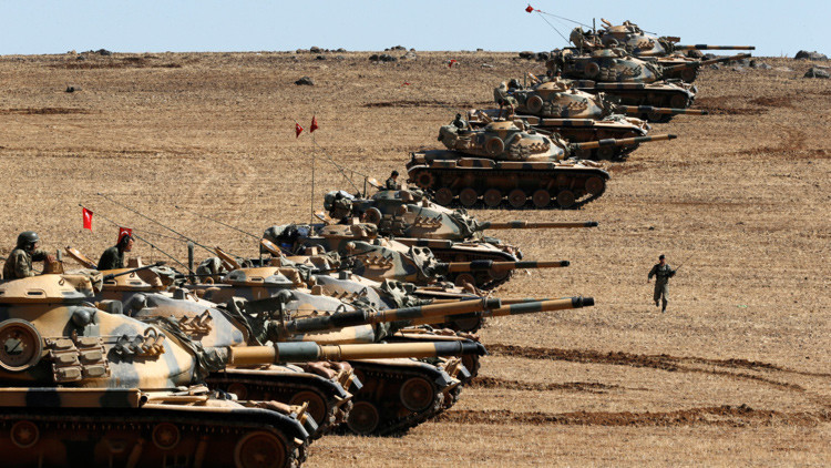 Turquía busca crear una "línea segura" de 10 kilómetros dentro de Siria