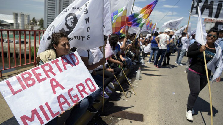 ¿Por qué Argentina protesta para liberar a Milagro Sala?