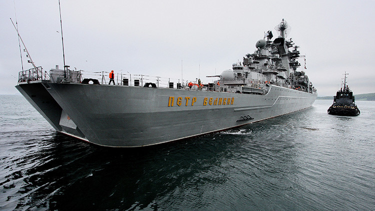 El cazador de portaviones ruso Piotr Veliki incorporará misiles hipersónicos 