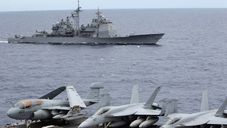 ¿Qué hace EE.UU. en el mar de la China Meridional?