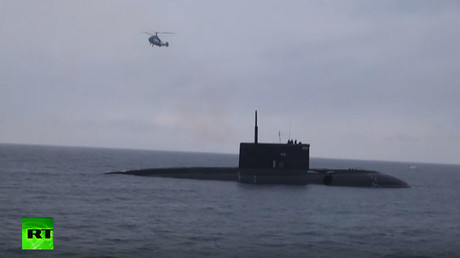 La Armada rusa rescata un 'agujero negro' en Crimea (Video)