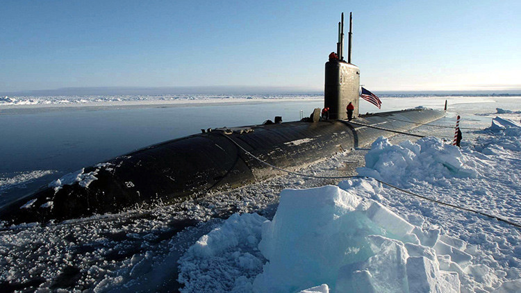 EE.UU. envía robots y submarinos al hielo ártico en el marco de un ejercicio