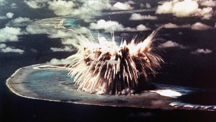 Geografía mortal: un mapamundi muestra todas las explosiones nucleares de la historia
