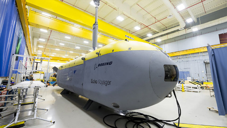 Video: Boeing presenta un submarino no tripulado que cambiará las misiones militares