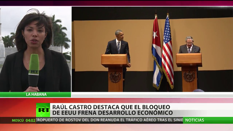 Raúl Castro denuncia que el bloqueo de EE.UU. frena el desarrollo económico