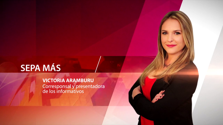  Victoria Aramburu, corresponsal y presentadora de los informativos