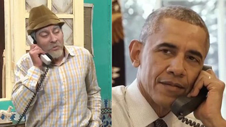 "Qué bolá": Obama pide a 'Pánfilo' un "almendrón" para desplazarse por Cuba (Video)
