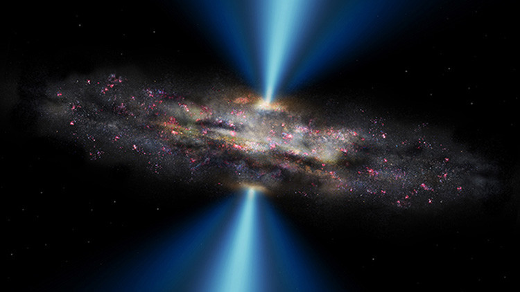 Científicos investigan una galaxia a millones de años luz y descubren algo sorprendente