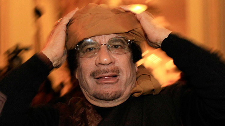  Gaddafi pidió apoyo a Israel en su confrontación con Occidente poco antes de ser derrocado