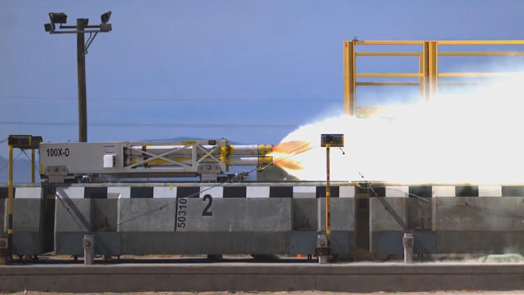 Video: La Fuerza Aérea de EE.UU. bate el récord mundial de velocidad en levitación magnética