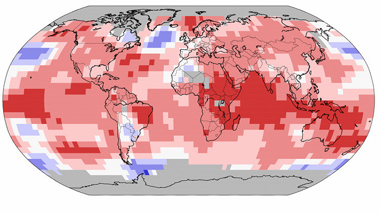 Al planeta no le baja la temperatura: Récord de calor en todo el mundo por undécimo mes consecutivo
