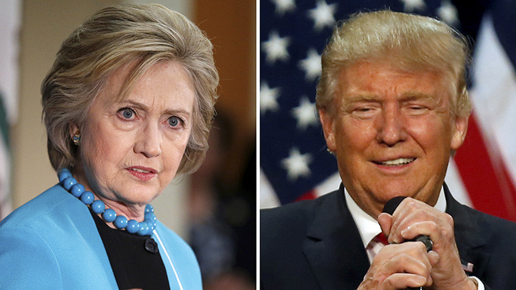 Malas noticias para Hillary Clinton: Donald Trump la supera en las encuestas en tres puntos