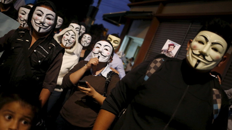 Anonymous crea su propio partido político (Video)