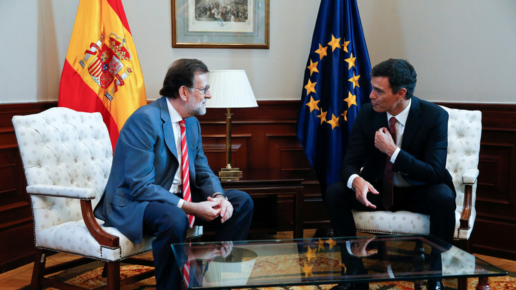 Pedro Sánchez: "Entre los aliados potenciales de Rajoy no está el PSOE"