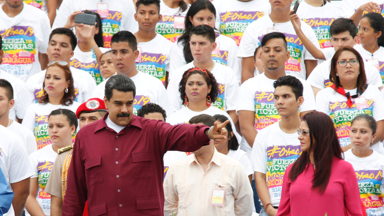 Maduro: "EE.UU. está obsesionado contra la revolución bolivariana"