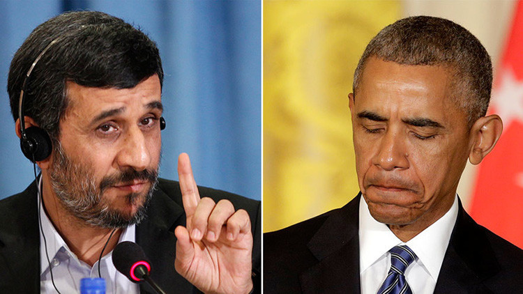 Ahmadineyad a Obama: "Está a tiempo de arreglar el pasado amargo y devolver su dinero a Irán"