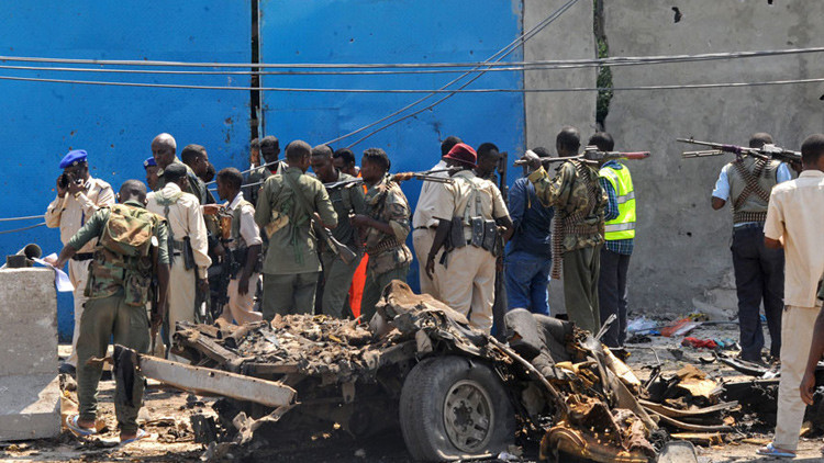  Un coche bomba explota cerca del palacio presidencial de Somalia