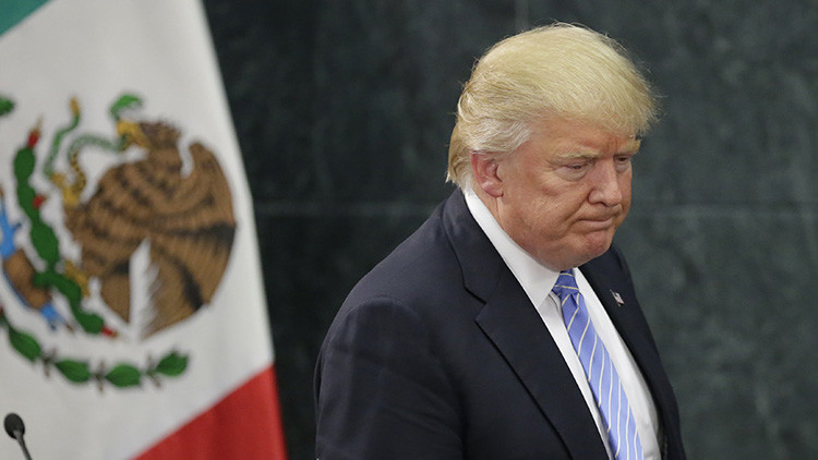 Trump presume por la renuncia del ministro de Hacienda de México