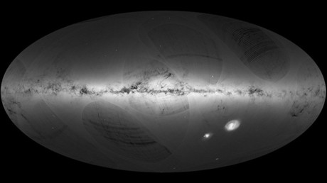 La Agencia Espacial Europea difunde un mapa con más de mil millones de estrellas de la Vía Láctea