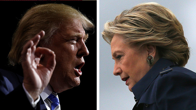 Clinton contra Trump: Los candidatos presidenciales de EE.UU. frente a frente en una infografía