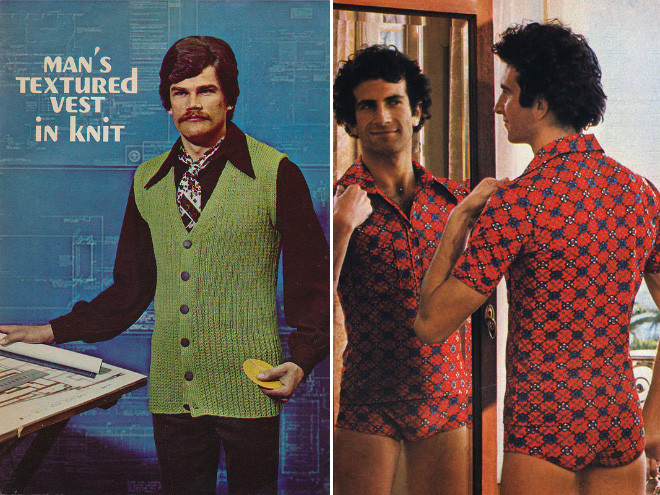 Qué hombres! La peculiar moda de los años 70 que pone los vellos de punta