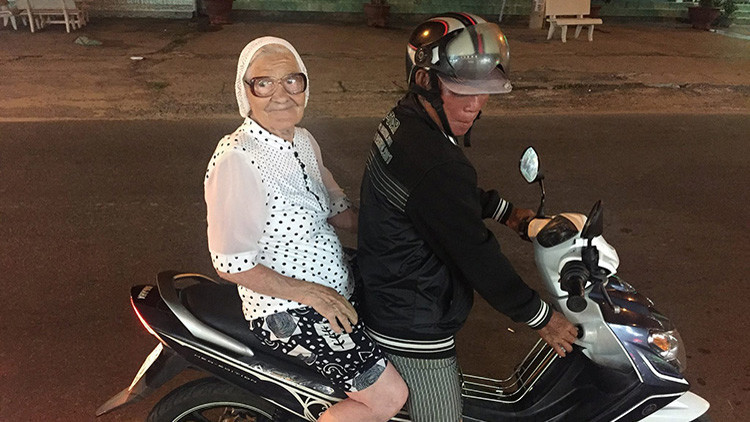 FOTOS: La 'superabuela' rusa de 89 años que viaja sola por el mundo 