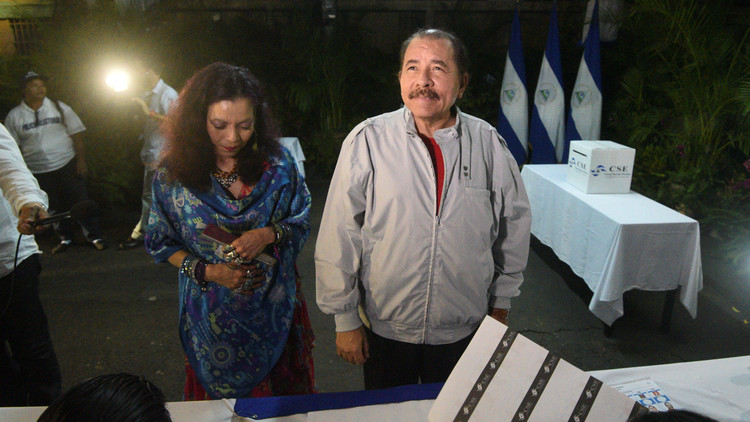 Daniel Ortega gana las elecciones en Nicaragua