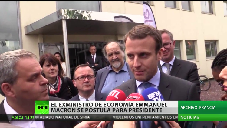 El ex ministro de Economía de Francia aspirará a presidir su país