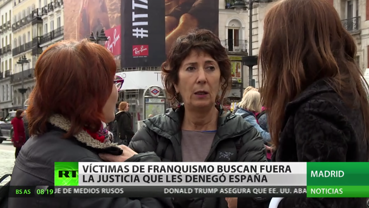 Víctimas de franquismo buscan fuera la justicia que les denegó España
