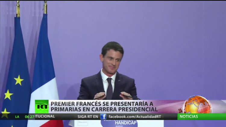 Francia: El primer ministro se presentaría a las primarias por la carrera presidencial 