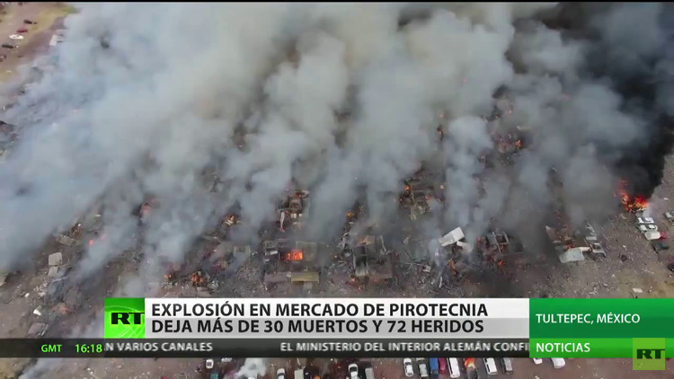 Una explosión en un mercado mexicano de pirotecnia deja más de 30 ...