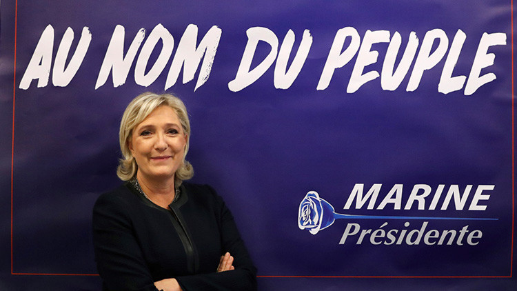 Marine Le Pen promete un 'Frexit' si es presidenta
