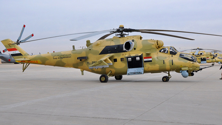 Un helicóptero militar se estrella en Irak