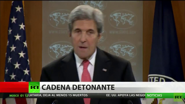 Kerry: "Alentamos el encuentro en Astaná sobre el conflicto en Siria"