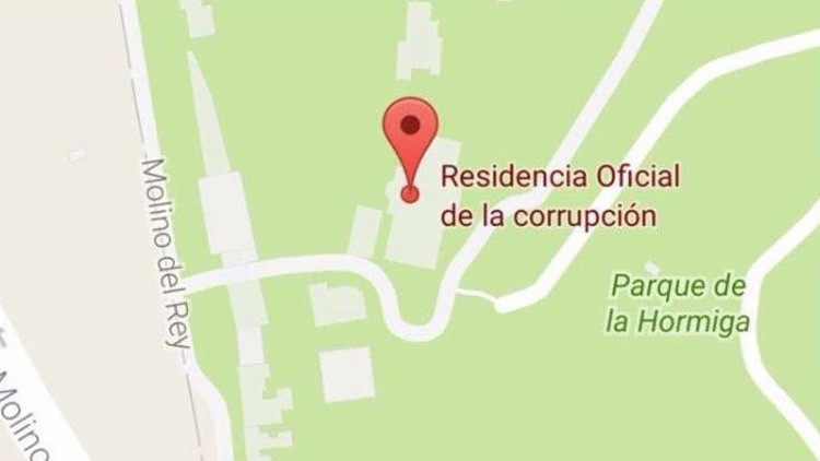 'Residencia oficial de la corrupción': 'Rebautizan' la casa del presidente de México en Google Maps